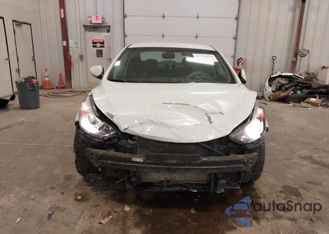 2016 Hyundai Elantra Se from USA, damaged, VIN 5NPDH4AE0GH683987